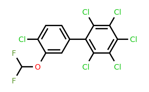 1361577-74-3 | 4'-Chloro-3'-(difluoromethoxy)-2,3,4,5,6-pentachlorobiphenyl
