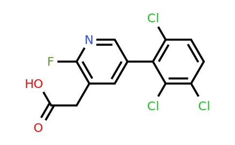 1361577-91-4 | 2-Fluoro-5-(2,3,6-trichlorophenyl)pyridine-3-acetic acid