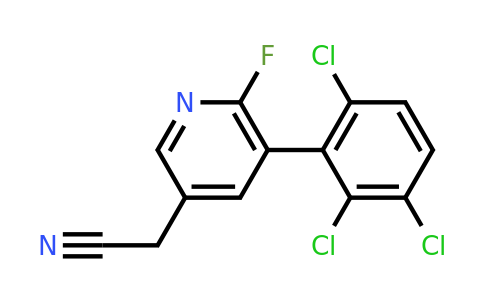 1361578-04-2 | 2-Fluoro-3-(2,3,6-trichlorophenyl)pyridine-5-acetonitrile