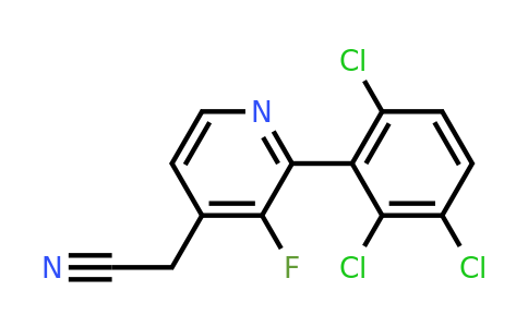 1361578-10-0 | 3-Fluoro-2-(2,3,6-trichlorophenyl)pyridine-4-acetonitrile