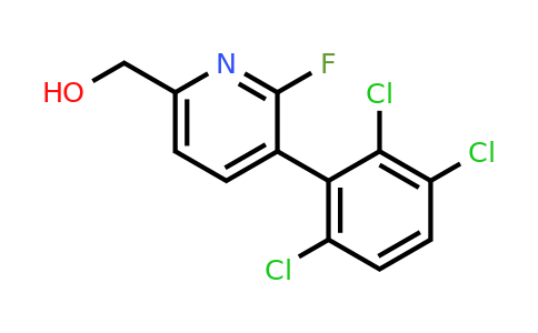1361578-21-3 | 2-Fluoro-3-(2,3,6-trichlorophenyl)pyridine-6-methanol