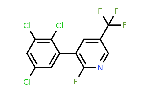 1361578-39-3 | 2-Fluoro-3-(2,3,5-trichlorophenyl)-5-(trifluoromethyl)pyridine