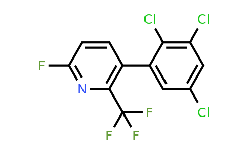 1361578-56-4 | 6-Fluoro-3-(2,3,5-trichlorophenyl)-2-(trifluoromethyl)pyridine
