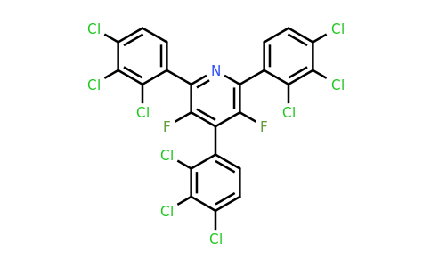 1361579-75-0 | 3,5-Difluoro-2,4,6-tris(2,3,4-trichlorophenyl)pyridine
