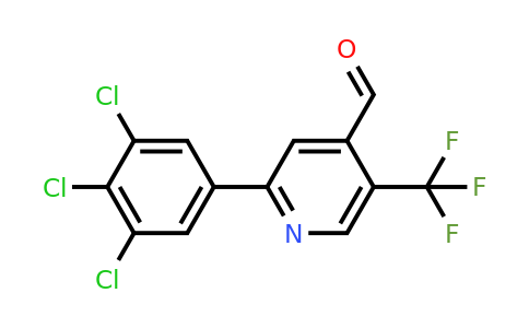 1361579-77-2 | 2-(3,4,5-Trichlorophenyl)-5-(trifluoromethyl)isonicotinaldehyde
