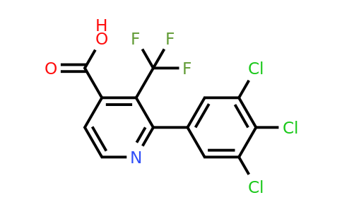 1361579-87-4 | 2-(3,4,5-Trichlorophenyl)-3-(trifluoromethyl)isonicotinic acid