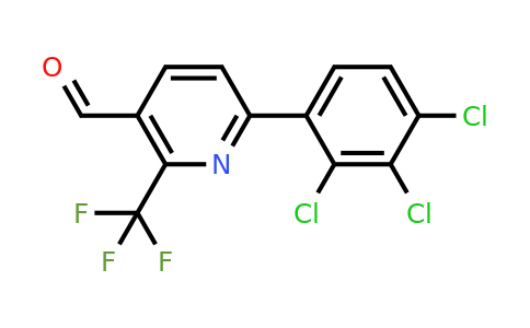 1361579-92-1 | 6-(2,3,4-Trichlorophenyl)-2-(trifluoromethyl)nicotinaldehyde