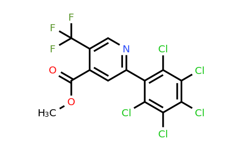 1361580-10-0 | Methyl 2-(perchlorophenyl)-5-(trifluoromethyl)isonicotinate