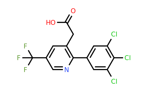 1361580-43-9 | 2-(3,4,5-Trichlorophenyl)-5-(trifluoromethyl)pyridine-3-acetic acid