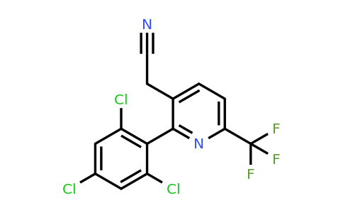 1361580-60-0 | 2-(2,4,6-Trichlorophenyl)-6-(trifluoromethyl)pyridine-3-acetonitrile