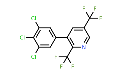1361580-92-8 | 2,5-Bis(trifluoromethyl)-3-(3,4,5-trichlorophenyl)pyridine