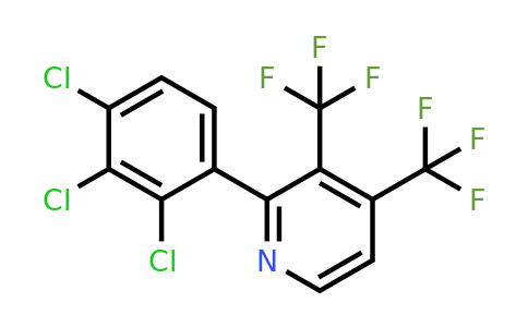 1361580-97-3 | 3,4-Bis(trifluoromethyl)-2-(2,3,4-trichlorophenyl)pyridine