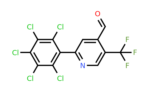 1361581-21-6 | 2-(Perchlorophenyl)-5-(trifluoromethyl)isonicotinaldehyde