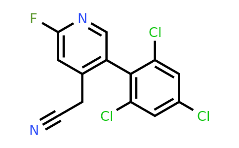 1361583-62-1 | 2-Fluoro-5-(2,4,6-trichlorophenyl)pyridine-4-acetonitrile