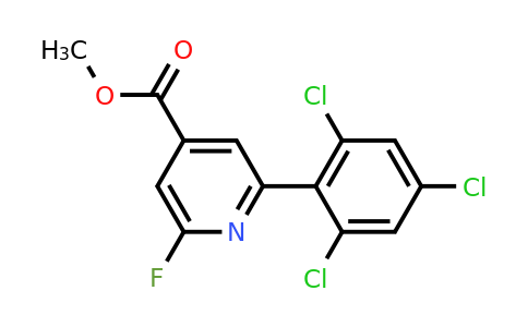 1361583-84-7 | Methyl 2-fluoro-6-(2,4,6-trichlorophenyl)isonicotinate