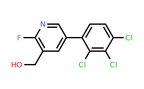 1361583-88-1 | 2-Fluoro-5-(2,3,4-trichlorophenyl)pyridine-3-methanol
