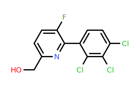 1361583-97-2 | 3-Fluoro-2-(2,3,4-trichlorophenyl)pyridine-6-methanol