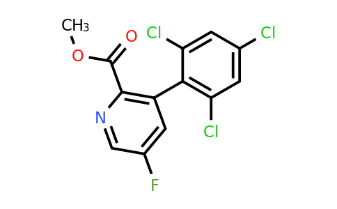 1361584-03-3 | Methyl 5-fluoro-3-(2,4,6-trichlorophenyl)picolinate