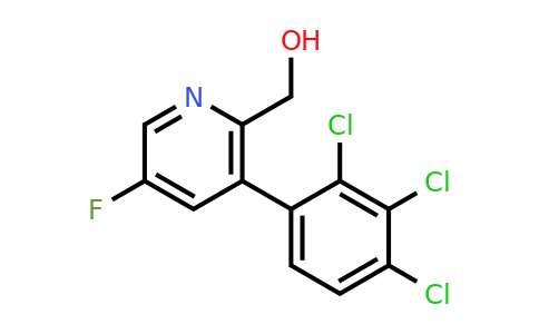 1361584-05-5 | 5-Fluoro-3-(2,3,4-trichlorophenyl)pyridine-2-methanol