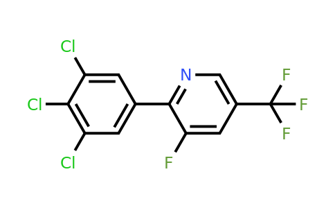 1361584-28-2 | 3-Fluoro-2-(3,4,5-trichlorophenyl)-5-(trifluoromethyl)pyridine