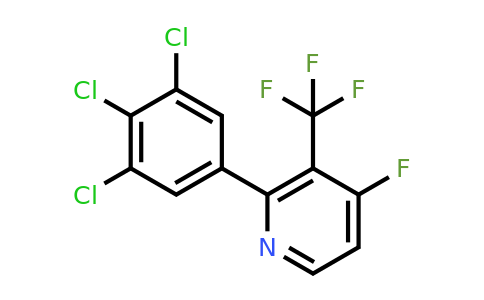 1361584-34-0 | 4-Fluoro-2-(3,4,5-trichlorophenyl)-3-(trifluoromethyl)pyridine
