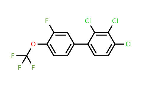 1361584-38-4 | 3'-Fluoro-2,3,4-trichloro-4'-(trifluoromethoxy)biphenyl