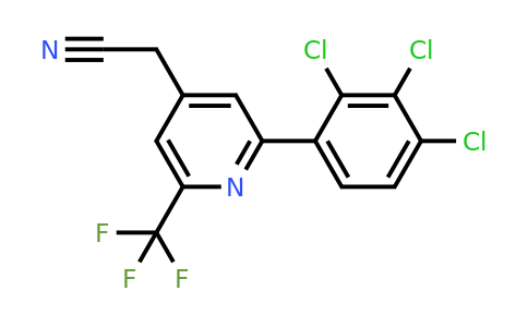 1361584-74-8 | 2-(2,3,4-Trichlorophenyl)-6-(trifluoromethyl)pyridine-4-acetonitrile