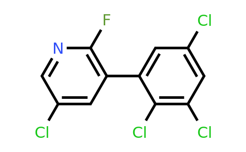 1361585-13-8 | 5-Chloro-2-fluoro-3-(2,3,5-trichlorophenyl)pyridine