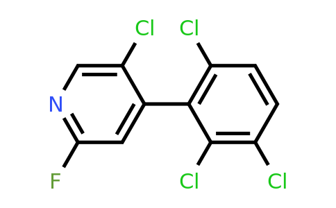 1361585-19-4 | 5-Chloro-2-fluoro-4-(2,3,6-trichlorophenyl)pyridine