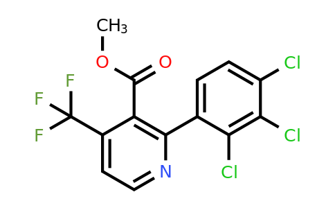 1361585-22-9 | Methyl 2-(2,3,4-trichlorophenyl)-4-(trifluoromethyl)nicotinate