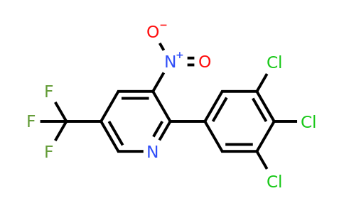 1361585-54-7 | 3-Nitro-2-(3,4,5-trichlorophenyl)-5-(trifluoromethyl)pyridine