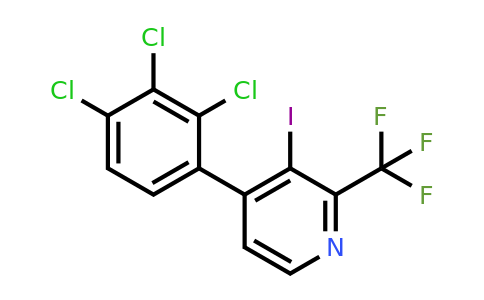 1361587-21-4 | 3-Iodo-4-(2,3,4-trichlorophenyl)-2-(trifluoromethyl)pyridine