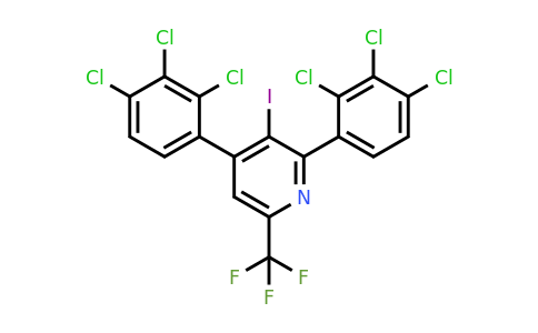 1361587-28-1 | 2,4-Bis(2,3,4-trichlorophenyl)-3-iodo-6-(trifluoromethyl)pyridine