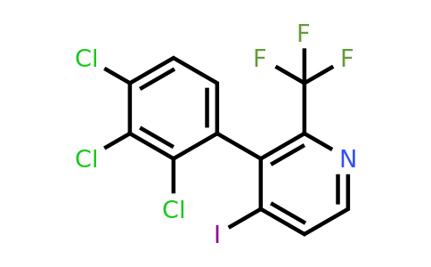 1361587-30-5 | 4-Iodo-3-(2,3,4-trichlorophenyl)-2-(trifluoromethyl)pyridine