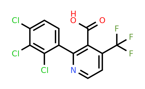 1361587-32-7 | 2-(2,3,4-Trichlorophenyl)-4-(trifluoromethyl)nicotinic acid