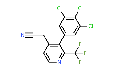 1361588-68-2 | 3-(3,4,5-Trichlorophenyl)-2-(trifluoromethyl)pyridine-4-acetonitrile
