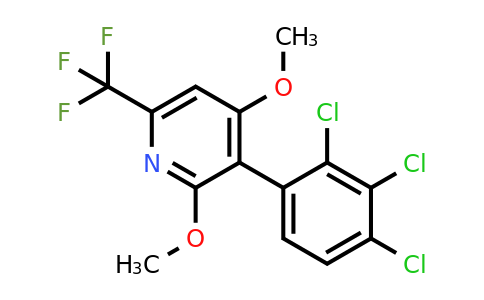 1361588-71-7 | 2,4-Dimethoxy-3-(2,3,4-trichlorophenyl)-6-(trifluoromethyl)pyridine