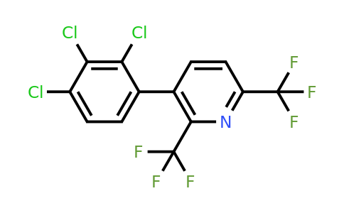 1361589-70-9 | 2,6-Bis(trifluoromethyl)-3-(2,3,4-trichlorophenyl)pyridine