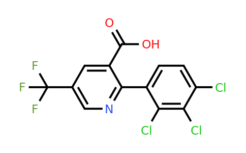 1361590-19-3 | 2-(2,3,4-Trichlorophenyl)-5-(trifluoromethyl)nicotinic acid