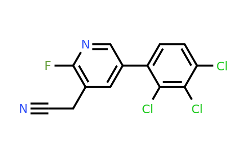 1361590-30-8 | 2-Fluoro-5-(2,3,4-trichlorophenyl)pyridine-3-acetonitrile