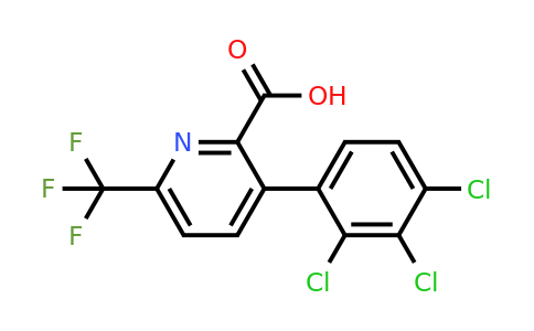 1361590-35-3 | 3-(2,3,4-Trichlorophenyl)-6-(trifluoromethyl)picolinic acid