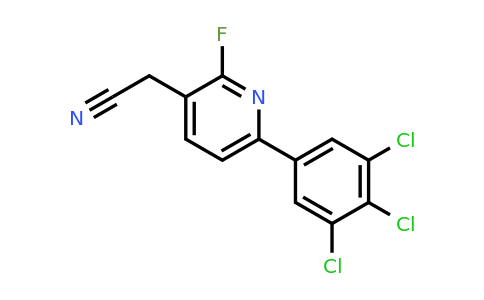 1361590-37-5 | 2-Fluoro-6-(3,4,5-trichlorophenyl)pyridine-3-acetonitrile