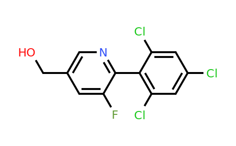 1361590-53-5 | 3-Fluoro-2-(2,4,6-trichlorophenyl)pyridine-5-methanol