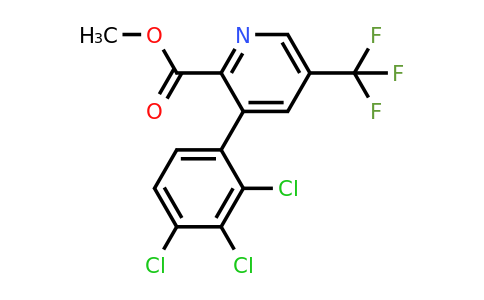 1361590-58-0 | Methyl 3-(2,3,4-trichlorophenyl)-5-(trifluoromethyl)picolinate