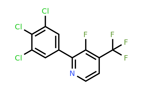 1361590-74-0 | 3-Fluoro-2-(3,4,5-trichlorophenyl)-4-(trifluoromethyl)pyridine