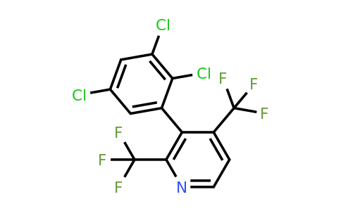 1361591-54-9 | 2,4-Bis(trifluoromethyl)-3-(2,3,5-trichlorophenyl)pyridine