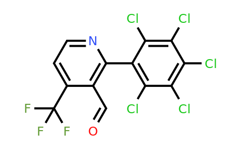 1361592-83-7 | 2-(Perchlorophenyl)-4-(trifluoromethyl)nicotinaldehyde