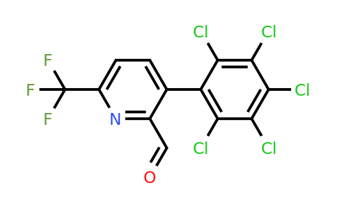 1361592-93-9 | 3-(Perchlorophenyl)-6-(trifluoromethyl)picolinaldehyde
