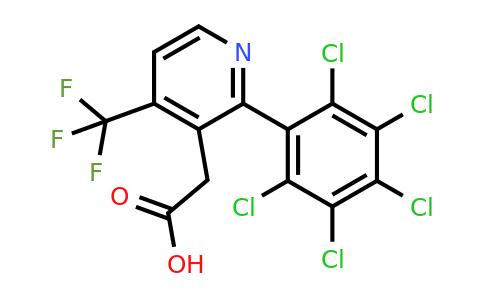 1361593-01-2 | 2-(Perchlorophenyl)-4-(trifluoromethyl)pyridine-3-acetic acid