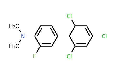 1361593-90-9 | [2-Fluoro-4-(2,4,6-trichlorocyclohexa-2,4-dienyl)-phenyl]-dimethyl-amine